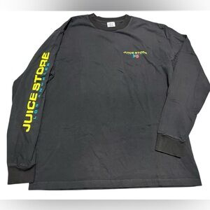 Juice store Los Angeles Men's Streetwear‎ Long Sleeve T-shirt black size XXL